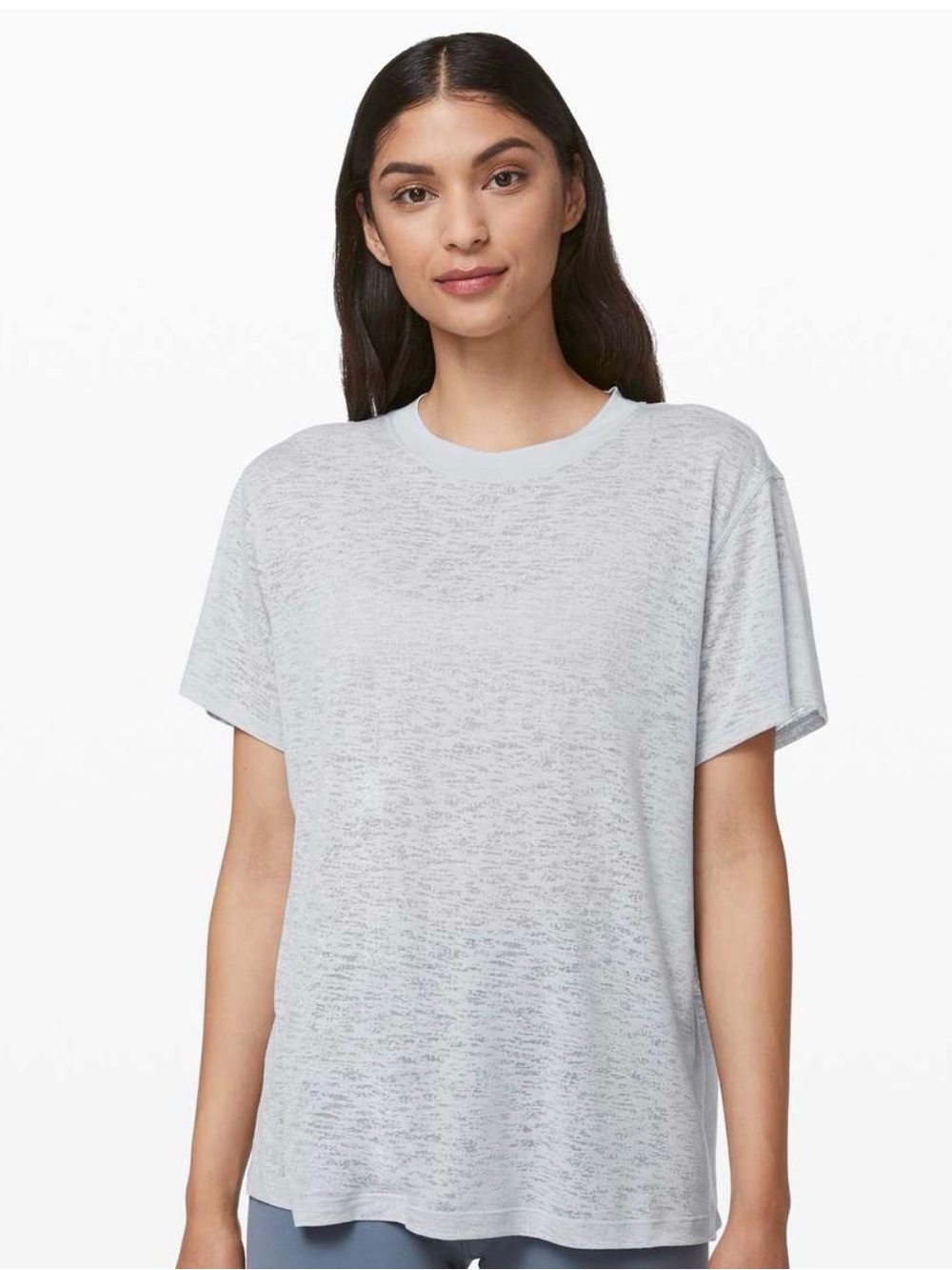 Lululemon All Yours Boyfriend Tee in Veil